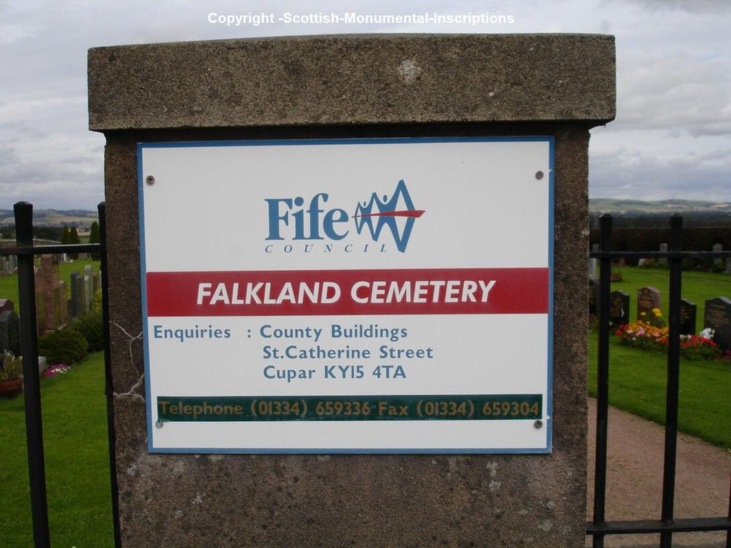 Falkland Mausoleum - Old BG - New Cemetery - Fife PDF