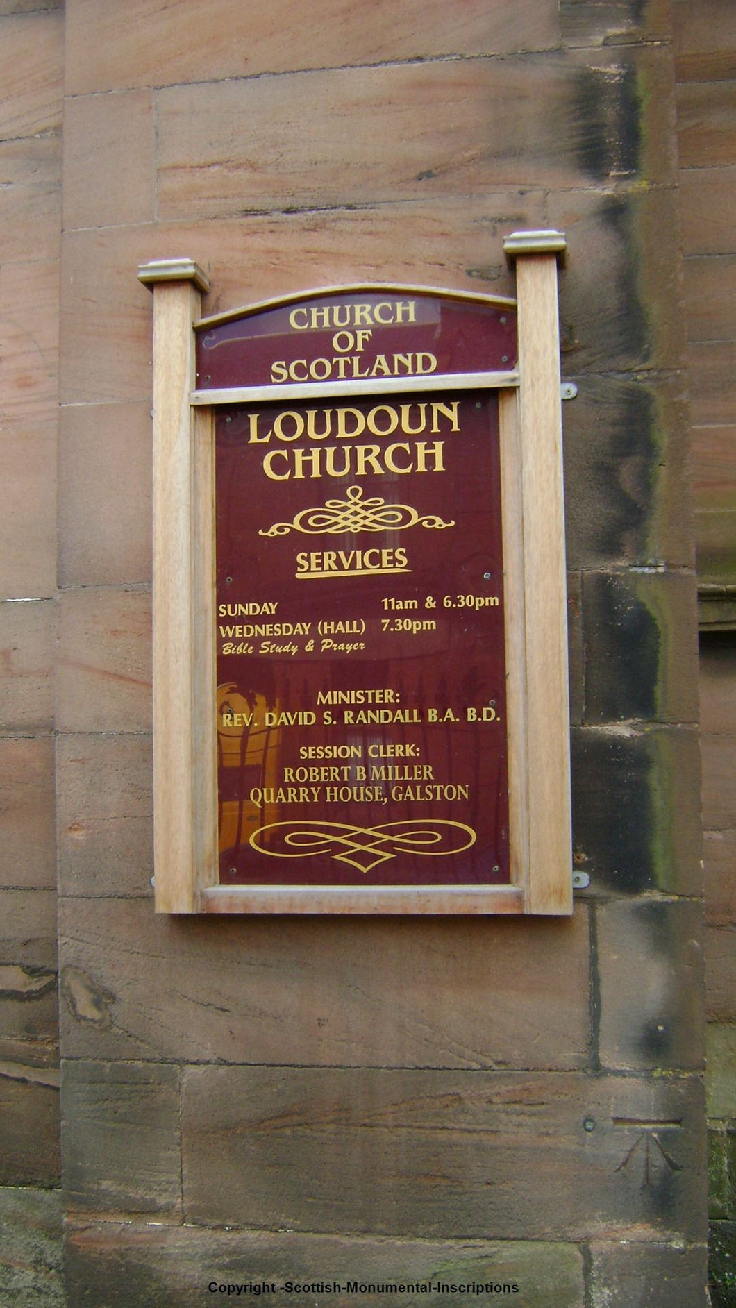 Newmilns - Loudoun Church - Ayrshire PDF