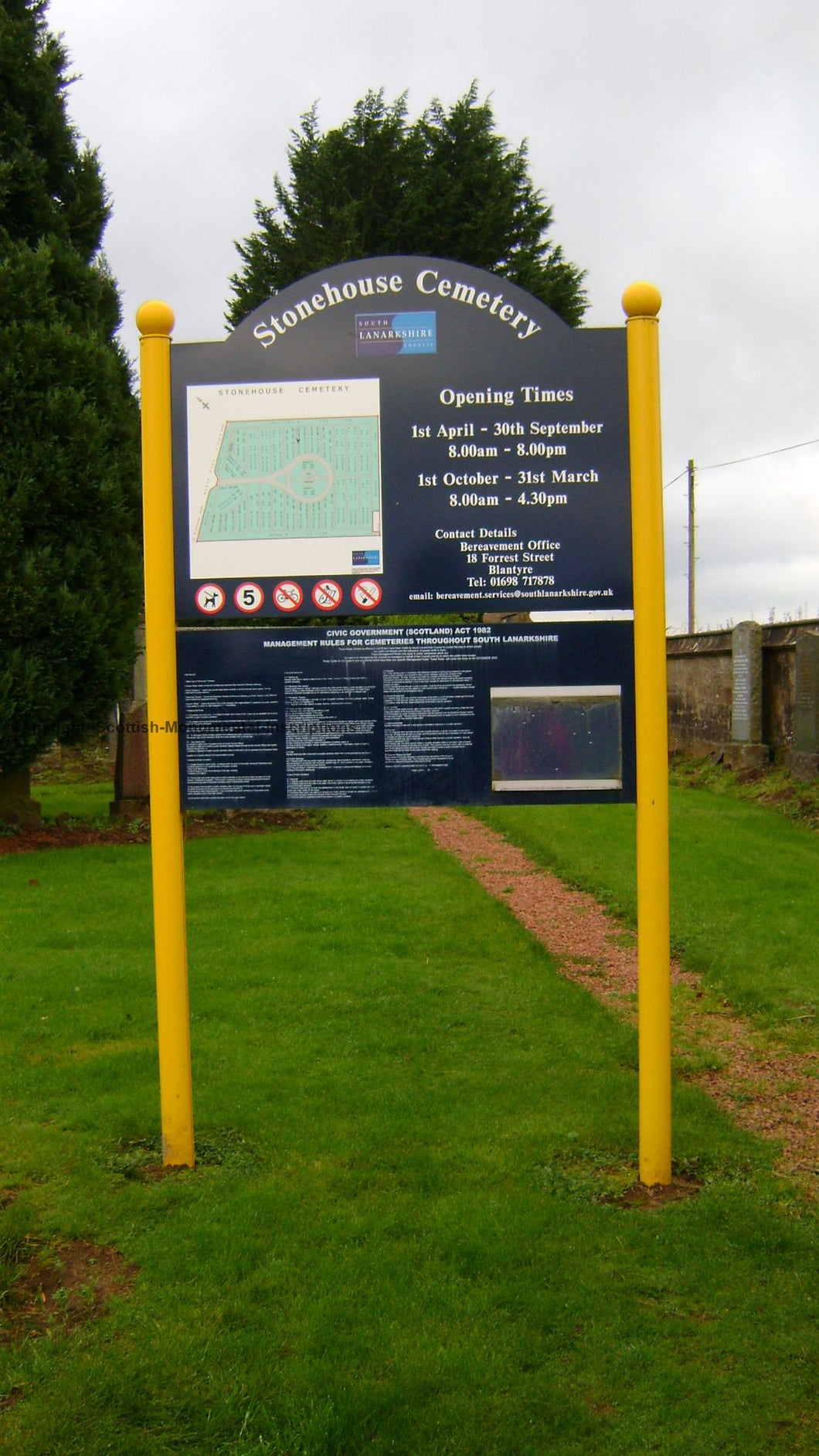 Stonehouse Old and new Cemetery (Glebe) -Lanarkshire PDF
