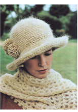 Womans Crochet Cloche Hat Rolled Brim ~ Chunky Bulky 12 Ply Wool Knitting Crochet Pattern pdf Download