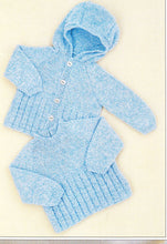 Child's Easy textured Cardigan-Jumper& Hooded Jacket Boy-Girl- Knitting Pattern -DK-8ply(Light Worsted weight) Instant Download-16-26" chest
