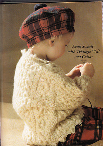 Child Loose Fit sweater with triangle welt & Collar 8ply DK Light worsted wool- fits 1-3 years Knitting Pattern- Download PDF