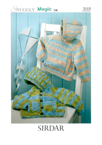 Baby Toddler Easy Raglan Hooded Jacket & Sweater with pockets Boys Girls DK 16-26