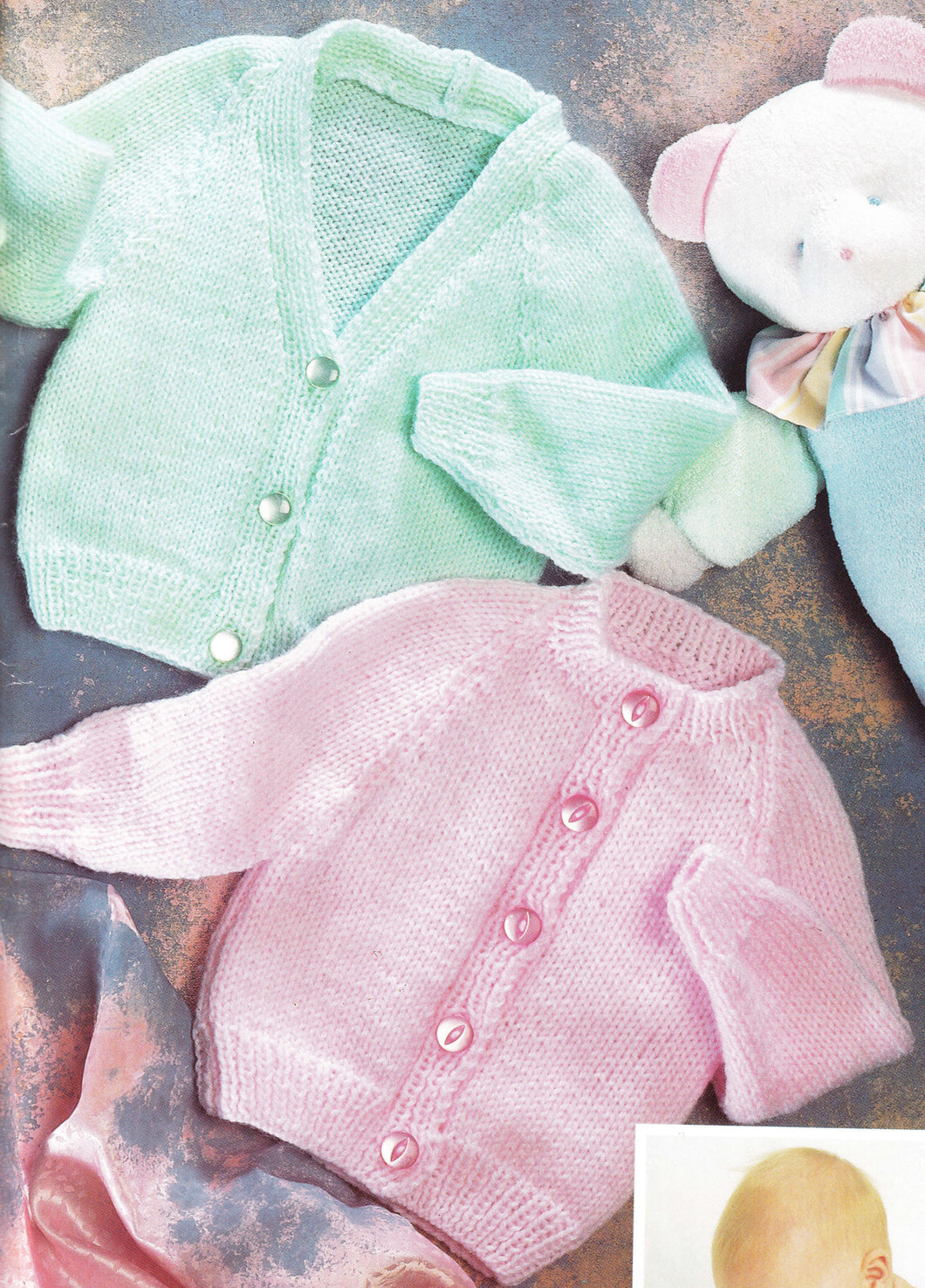 Child's Easy Beginners Cardigan round neck-V Neck Knitting Pattern -DK-8ply(Light Worsted weight) instant Download-Premature 12