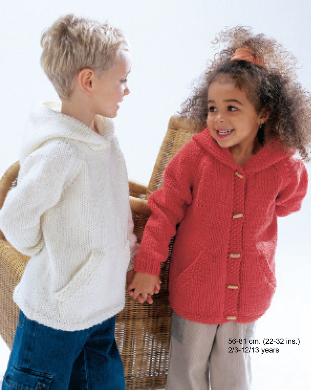Easy Chunky Hooded Sweater Top & Jacket Hoodie Hoody Pockets Raglan Sleeve Boys Girls 22