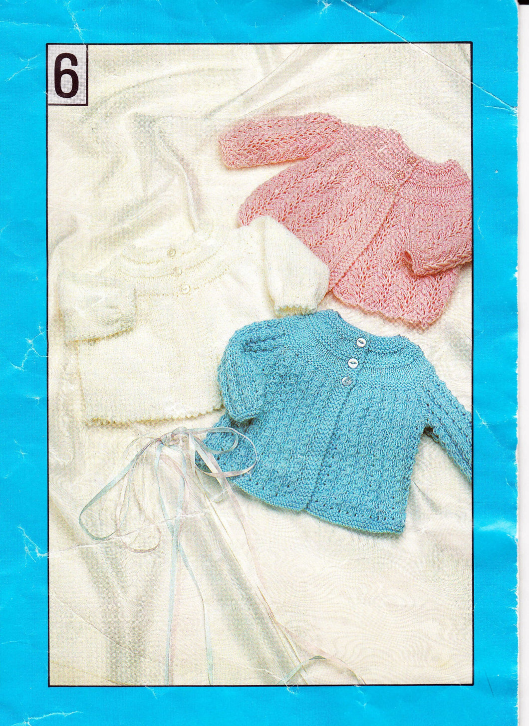 Vintage Baby Matinee Coats ~ Cardigans 16