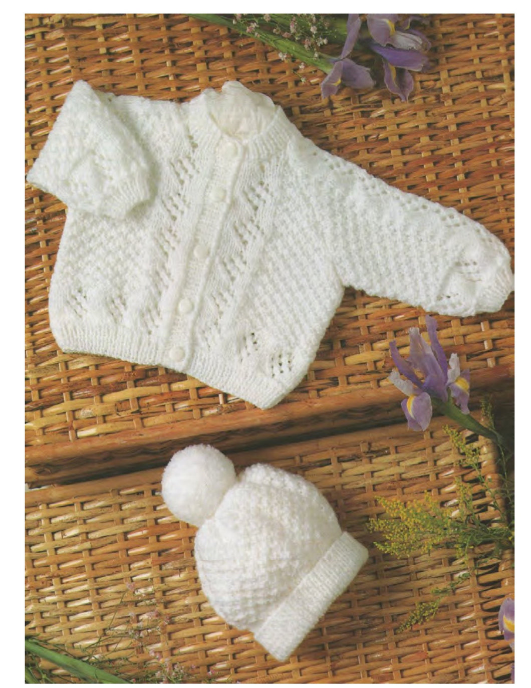 Easy Baby Raglan Cardigan & Hat  Suitable for  Boy- girl- Premature  12