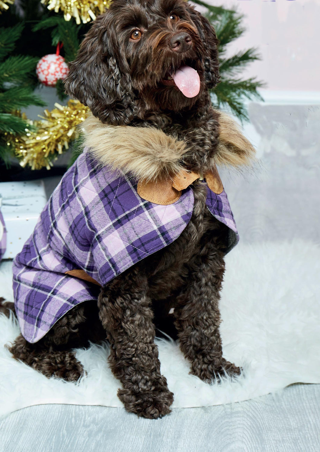 Easy Quilted  Dog Coat - Jacket~ Sewing Pattern- Leather fastenings-Brushed Cotton-Medium sized dogs- PDF Instant download