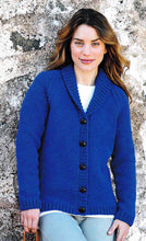 Woman's Easy Beginners Cardigans- V neck- shawl collar Chunky-12 Ply Bulky Cardigans~ fits 32 - 54" chest- Download Knitting Pattern