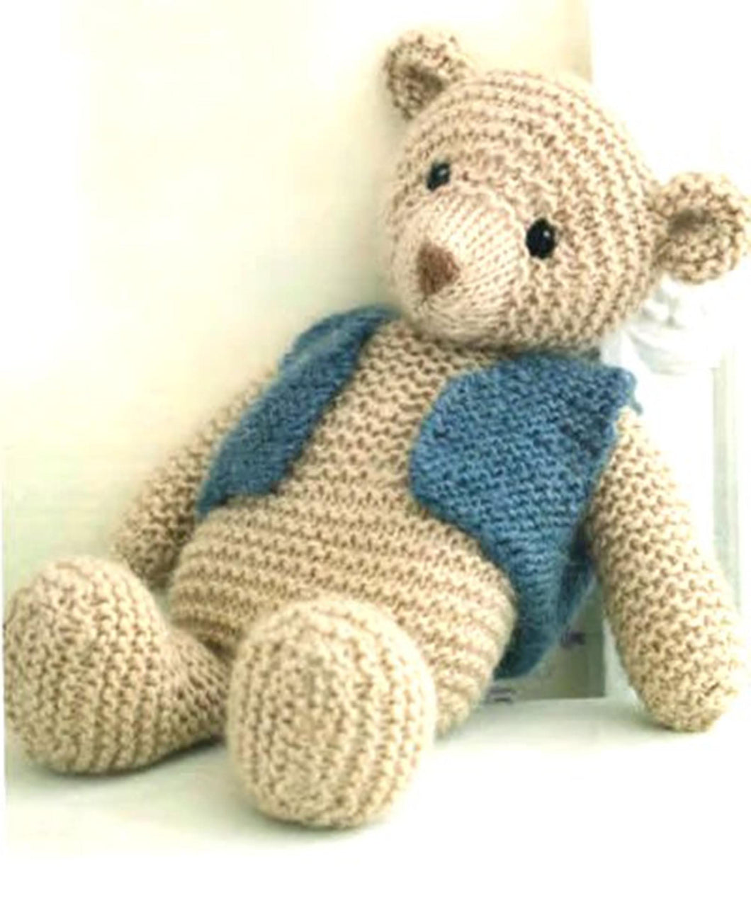 Easy Beginner Garter Stitch Toy Teddy Bear - 14
