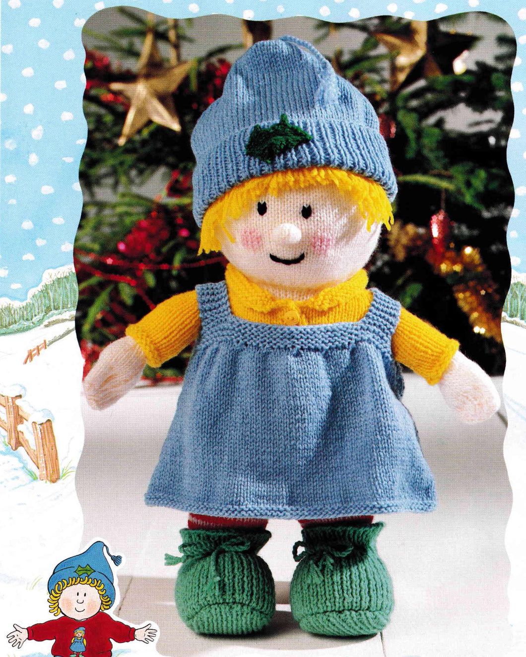 Rag doll Toy With Clothes to knit 18