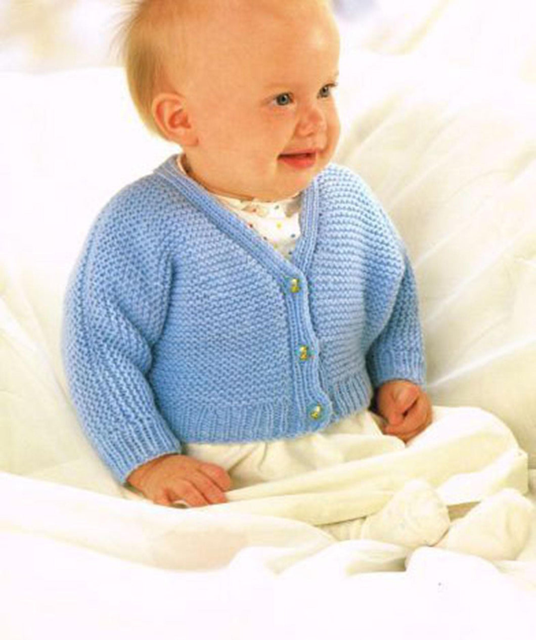 Easy Baby Toddler V Neck Dolman Cardigan 17-21