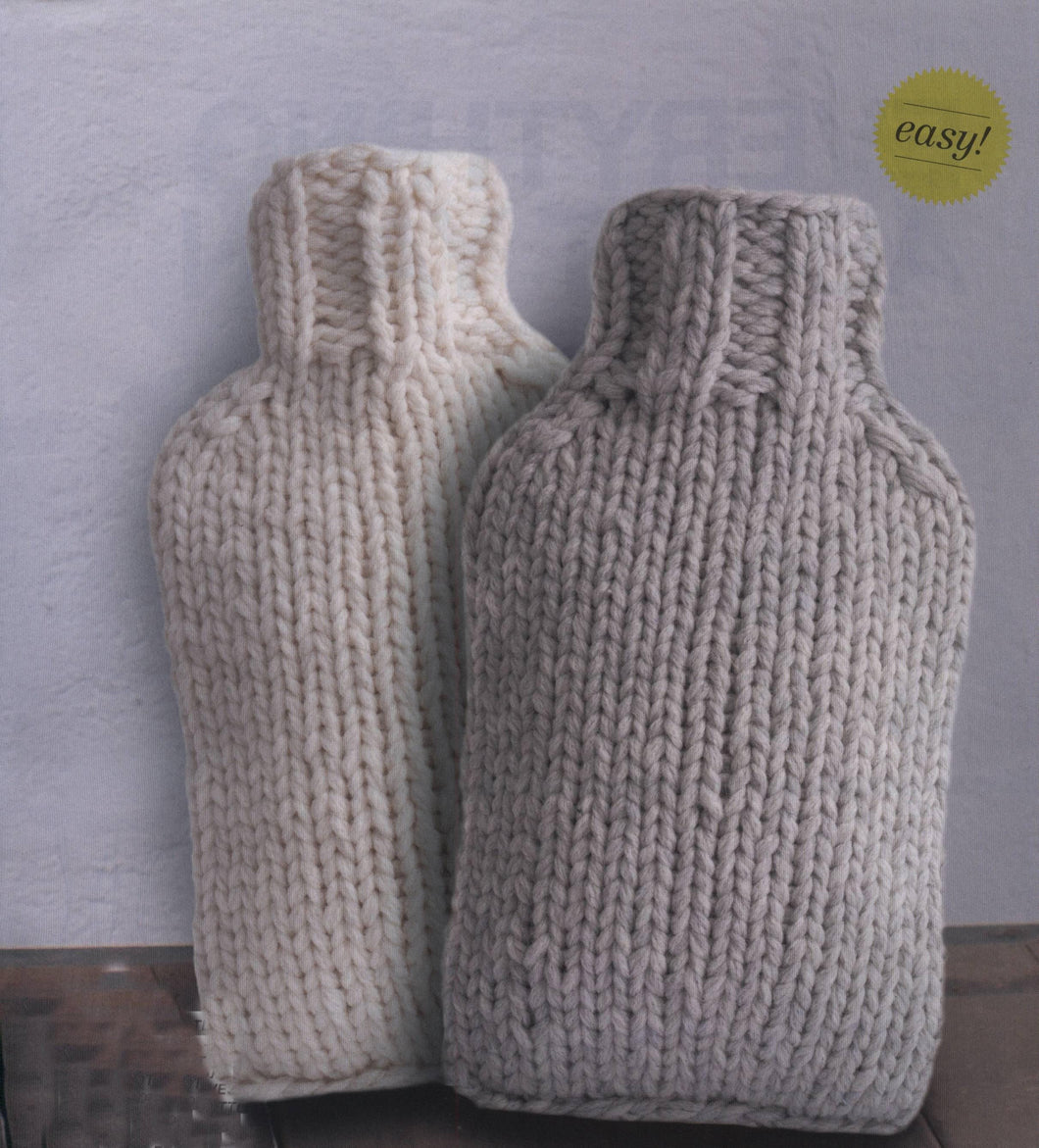 Easy Chunky Hot Water Bottle Covers  17