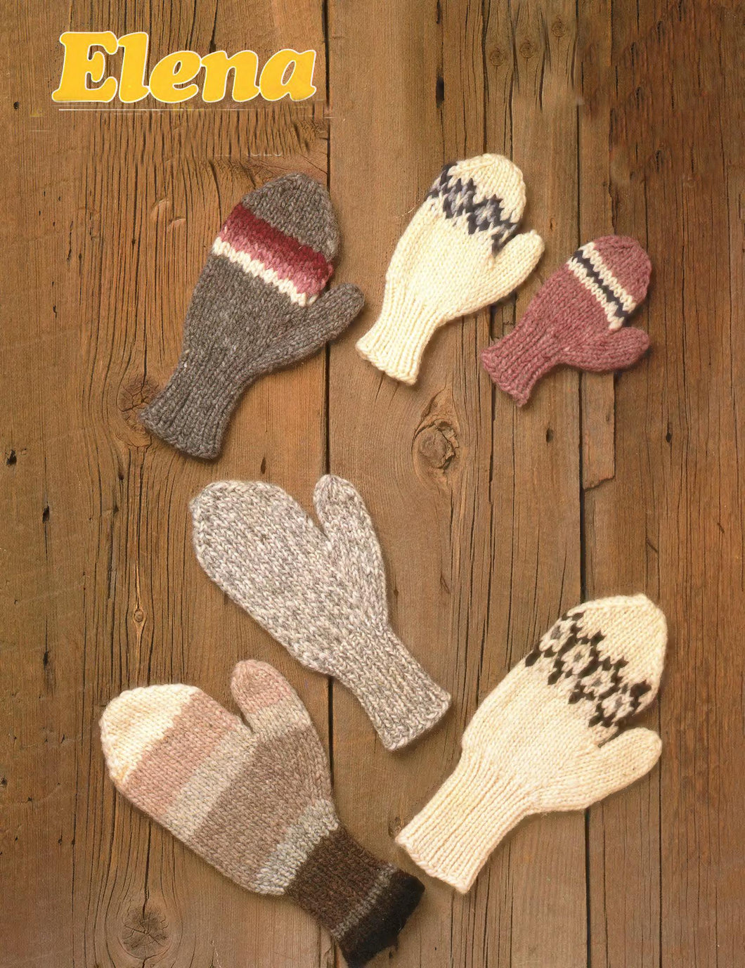 Family Adult Childrens  Mitts~ Vintage pattern ~  Chunky Bulky 12 ply on DPNs Knitting Pattern PDF download- SEE DESCRIPTION before purchase
