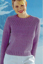 Women's Twin set Cardigan & Short Long sleeved Sweater 28"-42" Medium Worsted 10 ply Wool Knitting Pattern PDF download-3 styles 1 pattern