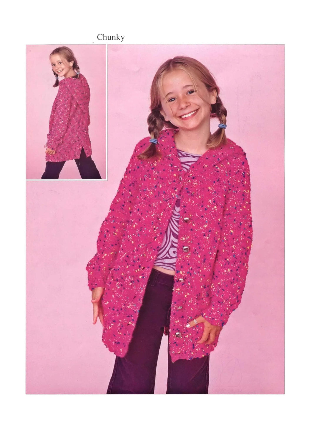 Childrens Duffle Coat Jacket Hooded Hood Tassel Pockets Back Vent Boys Girls ~ 22 - 32
