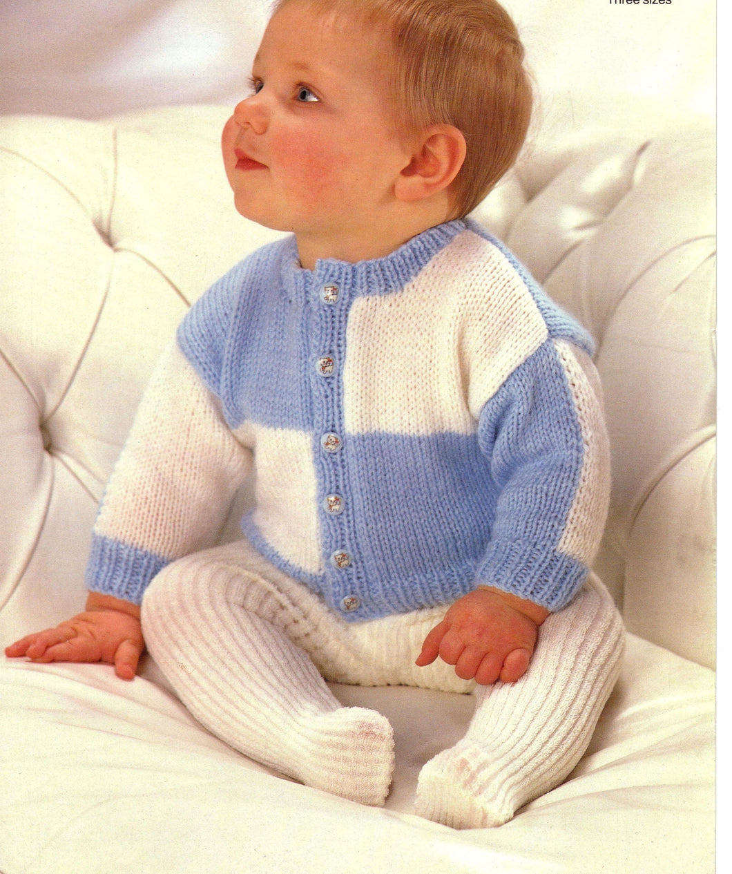 Easy Boy's Girl's Baby 2 tone Jacket Cardigan-18