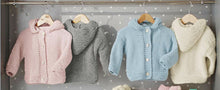 Easy Baby Jacket with Hood 3 - 24 mths - Chunky Wool DOWNLOAD pdf KNITTING Pattern