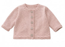 Boy's Girl's Baby Jacket Cardigan- Moss stitch bands Sport - 5 ply Ply- 19" - 27" ( 0-36 months)-- Knitting Pattern Download PDF