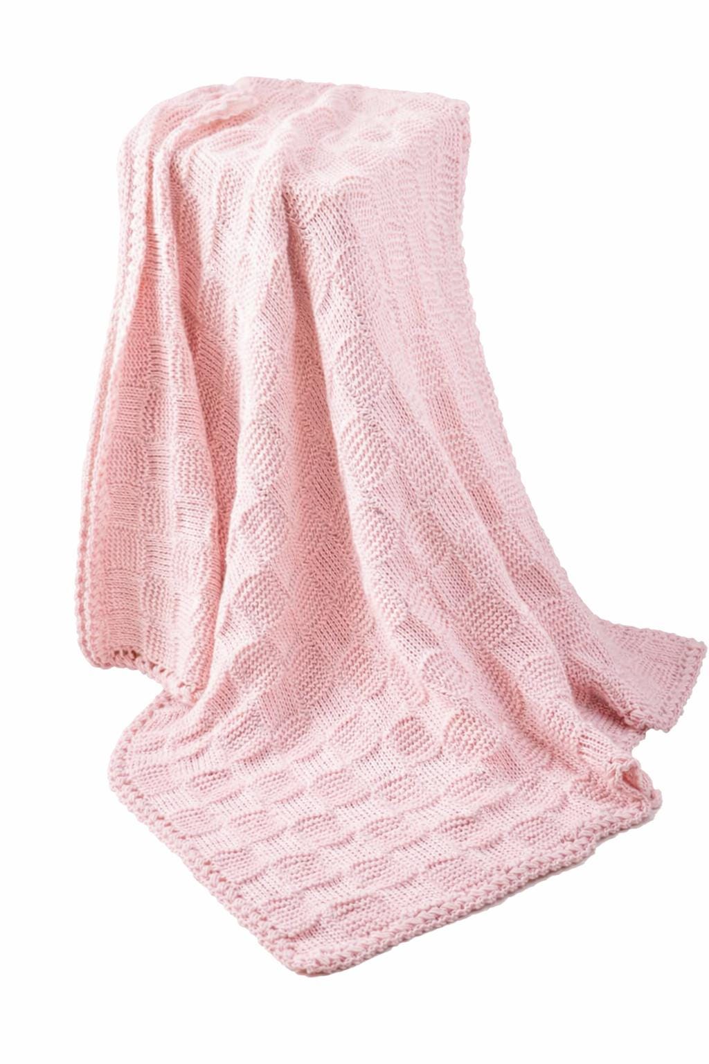 Tunisian Crochet basket weave blanket worsted 10 ply 36