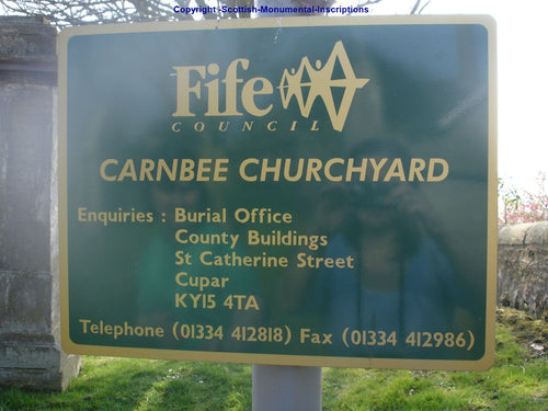 Carnbee Churchyard- Fife PDF